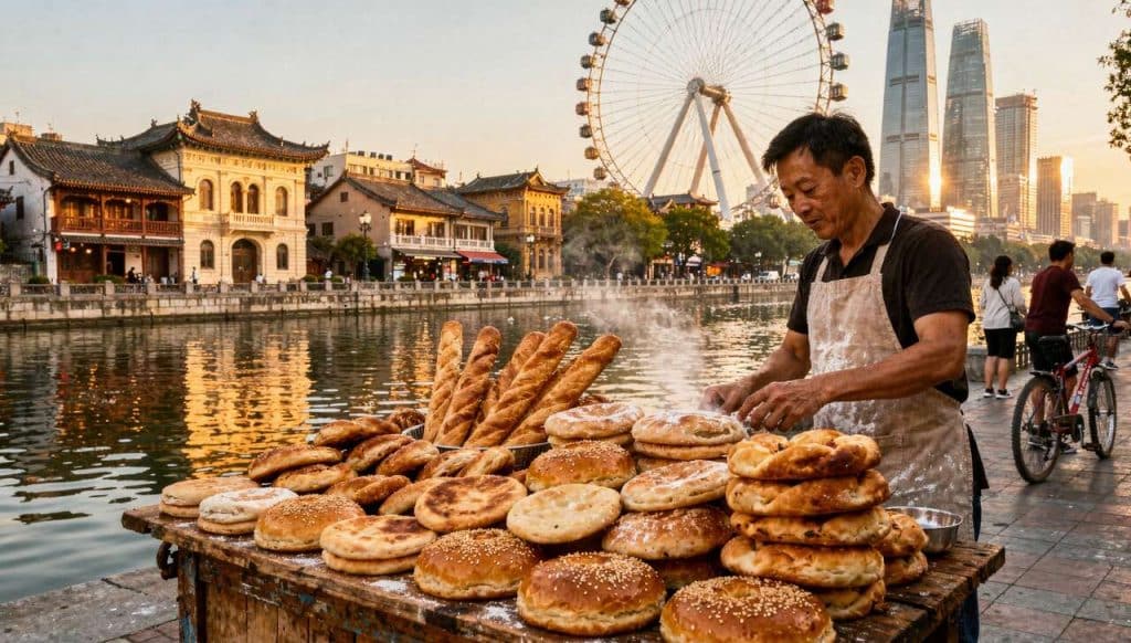 Tianjin en Chine : de l'épi de blé à l'assiette, le culte du pain chinois