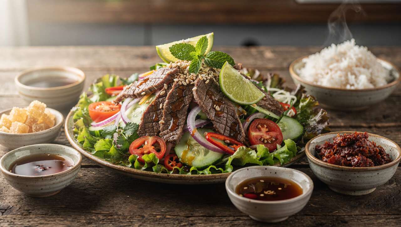 Salade de boeuf thaï : la recette exotique à essayer