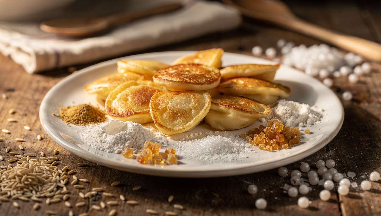 Recette de kanoum krok : petites crêpes à la noix de coco