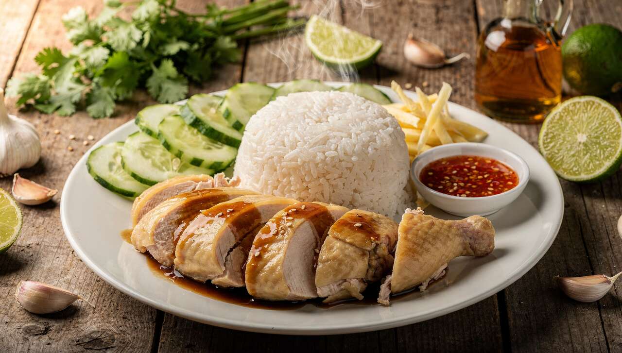 Recette riz au poulet Kao Man Gai
