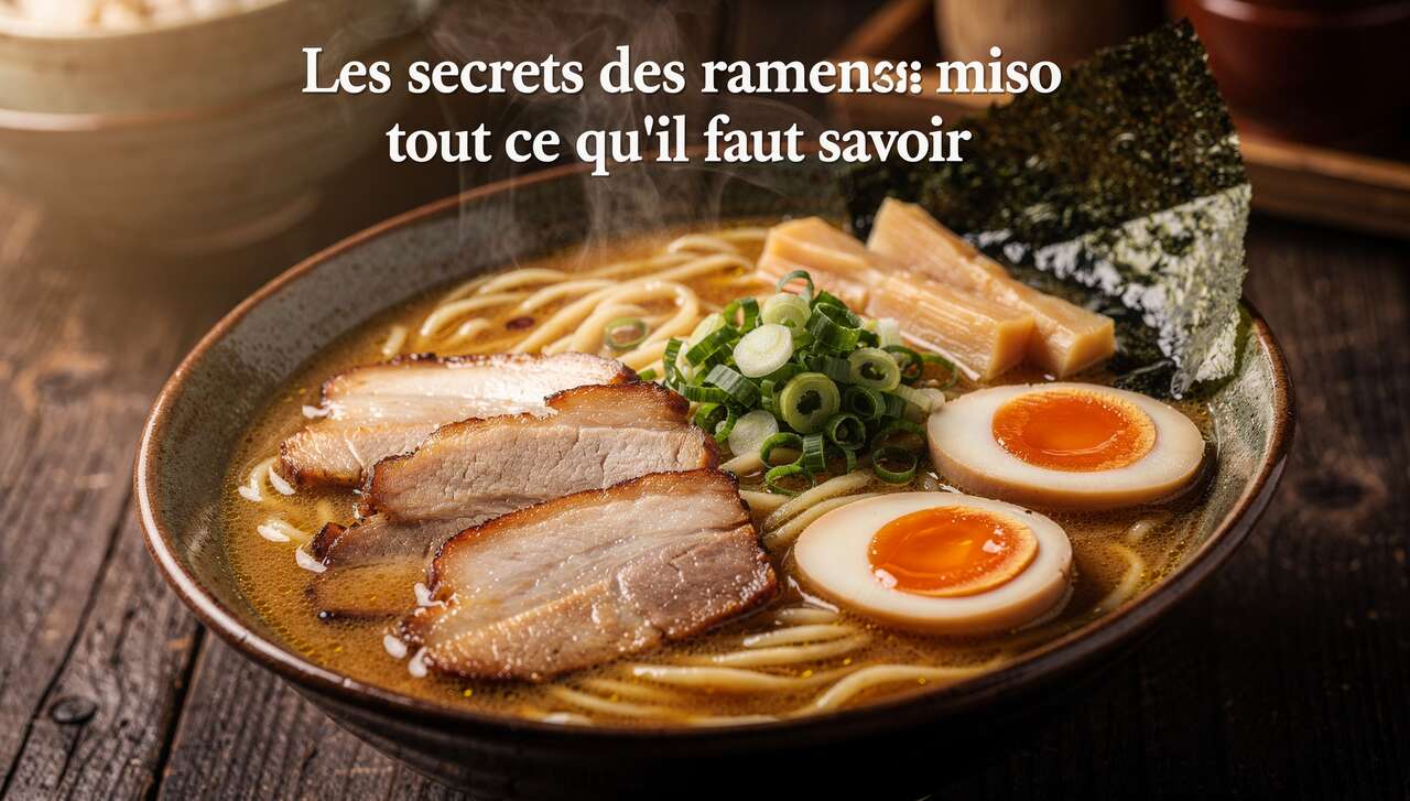 Les secrets des ramens miso : tout ce qu'il faut savoir
