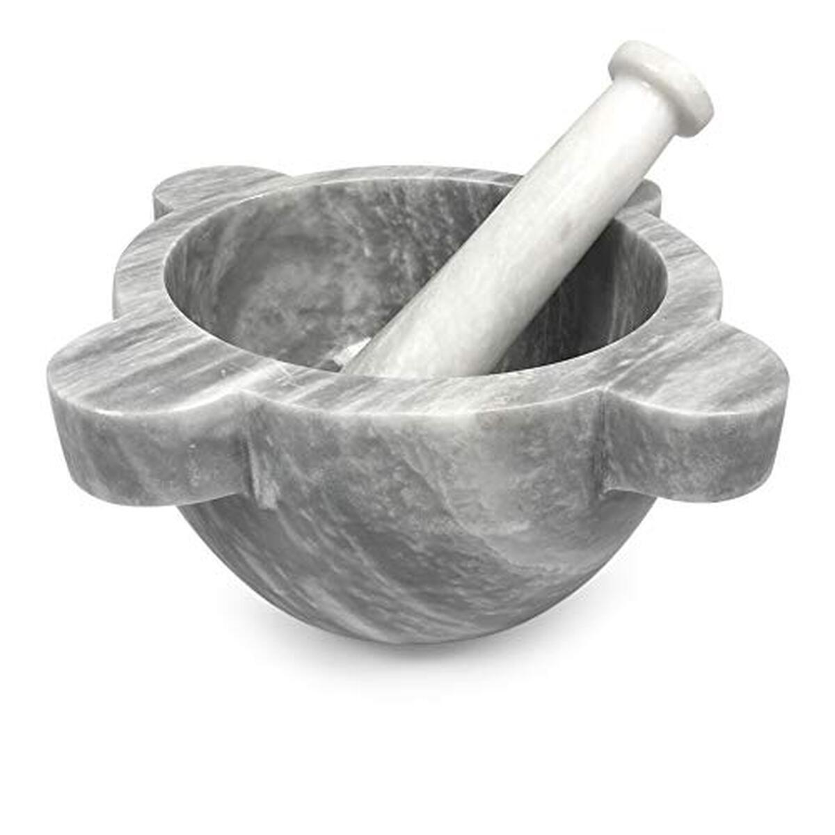 Revue du mortier en marbre : ustensile de cuisine 20 cm
