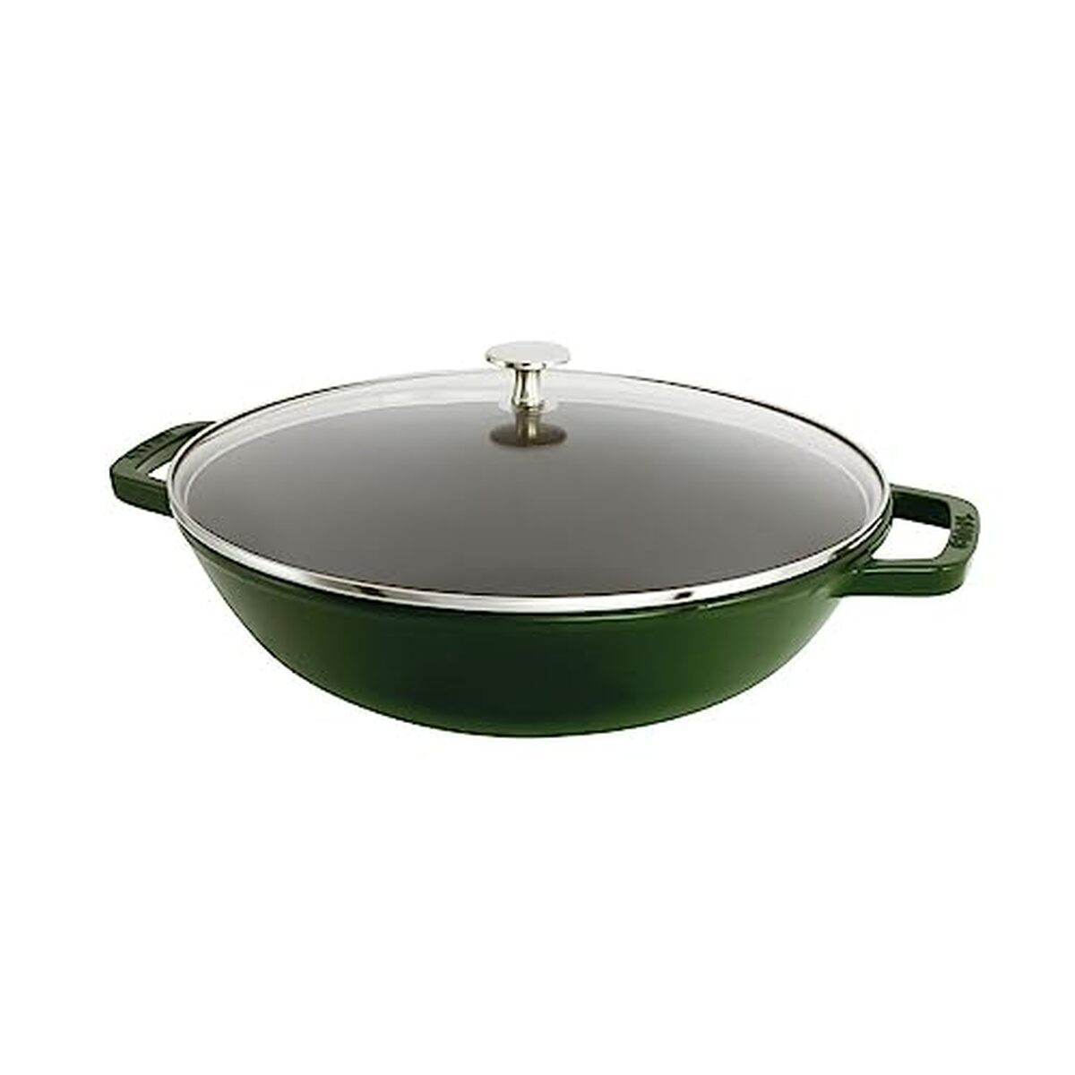 Test : wok Staub en fonte Ø 30 cm, 4, 40 L basilic