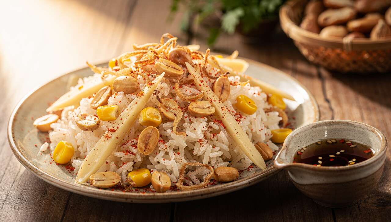 Salade de riz thaï : recette exotique et savoureuse