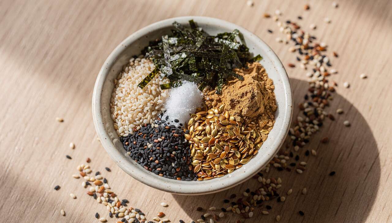 Condiment pour Riz : gomasio Amélioré