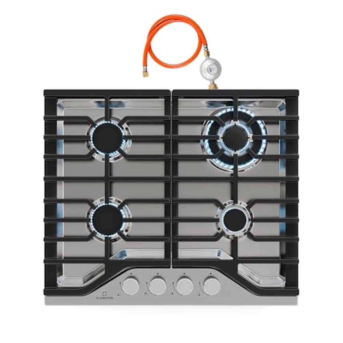 Test Klarstein Turbocast : plaque de cuisson gaz 4 brûleurs 3.4kW