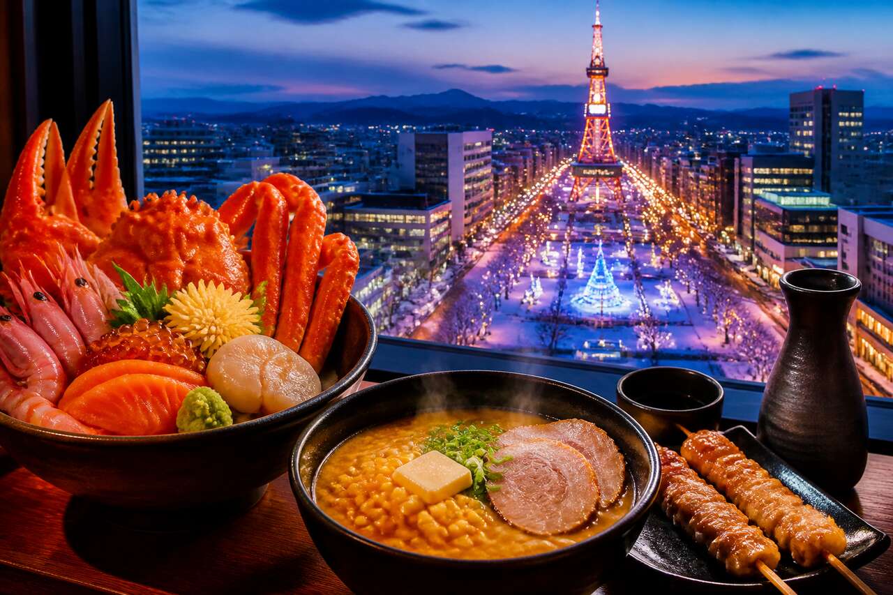 Sapporo au Japon : un voyage gastronomique à travers ses spécialités culinaires
