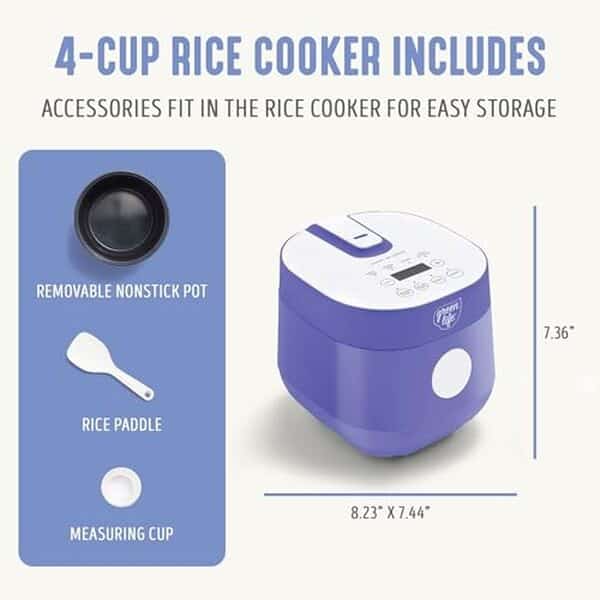 Découvrez notre test du cuiseur à riz numérique GreenLife : performance, facilité d'utilisation et résultats pour cuire 2 tasses de riz parfaitement.