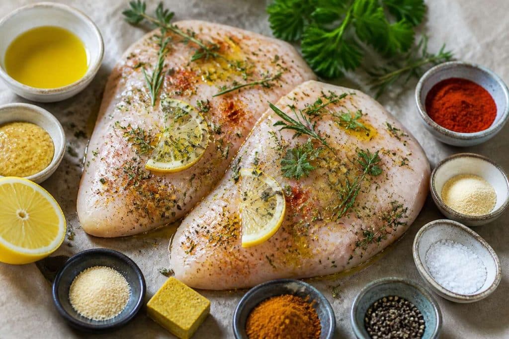 Papillotes de poulet aux herbes aromatiques : recette savoureuse