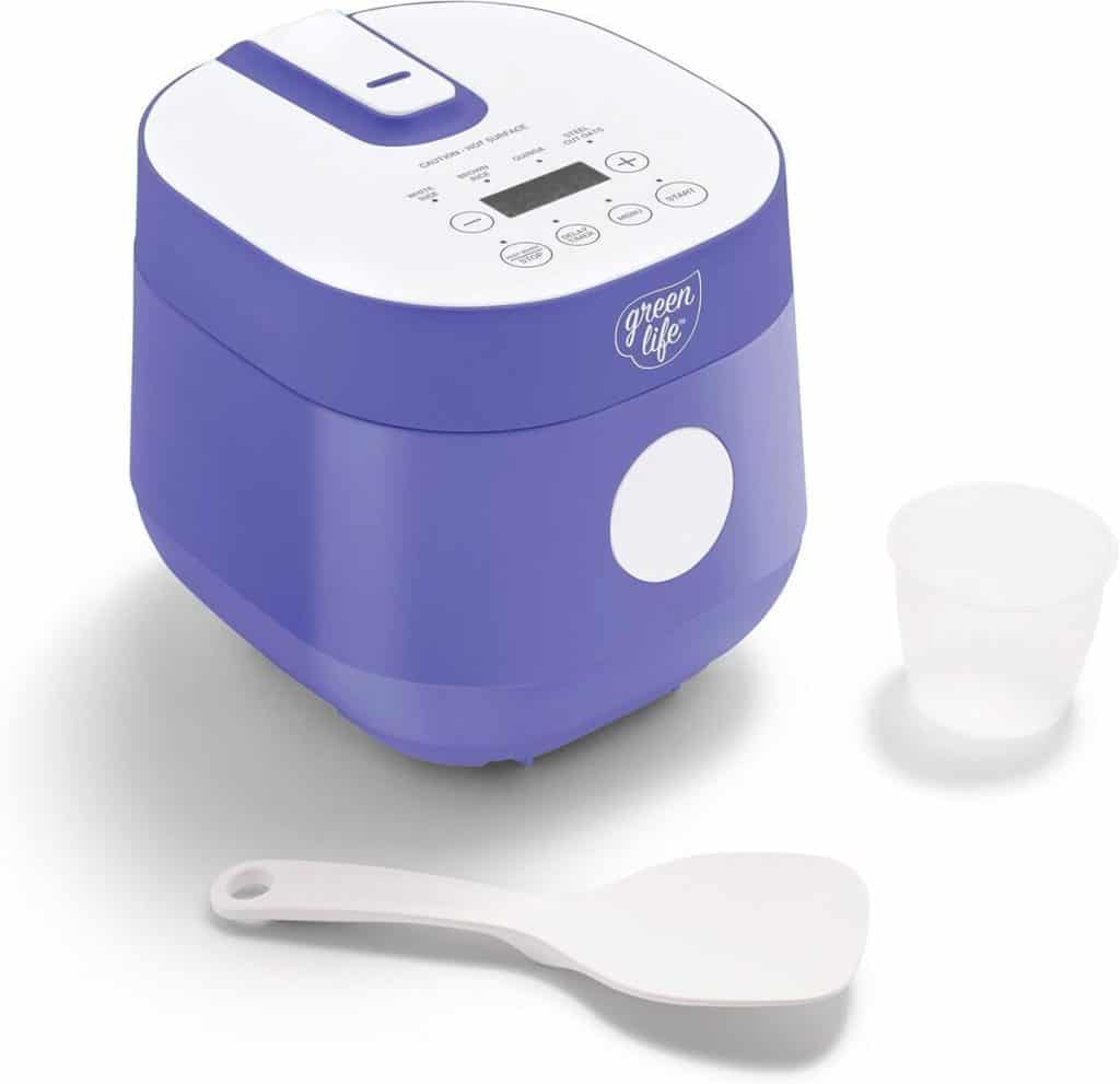Test du cuiseur à riz numérique GreenLife : 2 tasses cuites en un tour de main