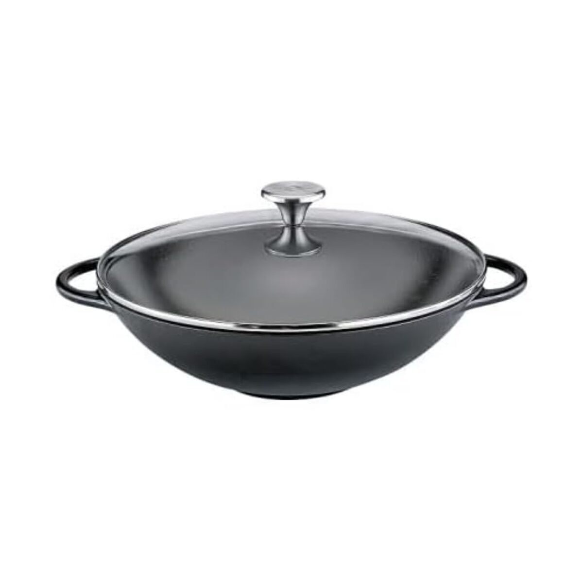 Test du wok Küchenprofi Provence 30 cm : un allié en fonte avec couvercle en verre