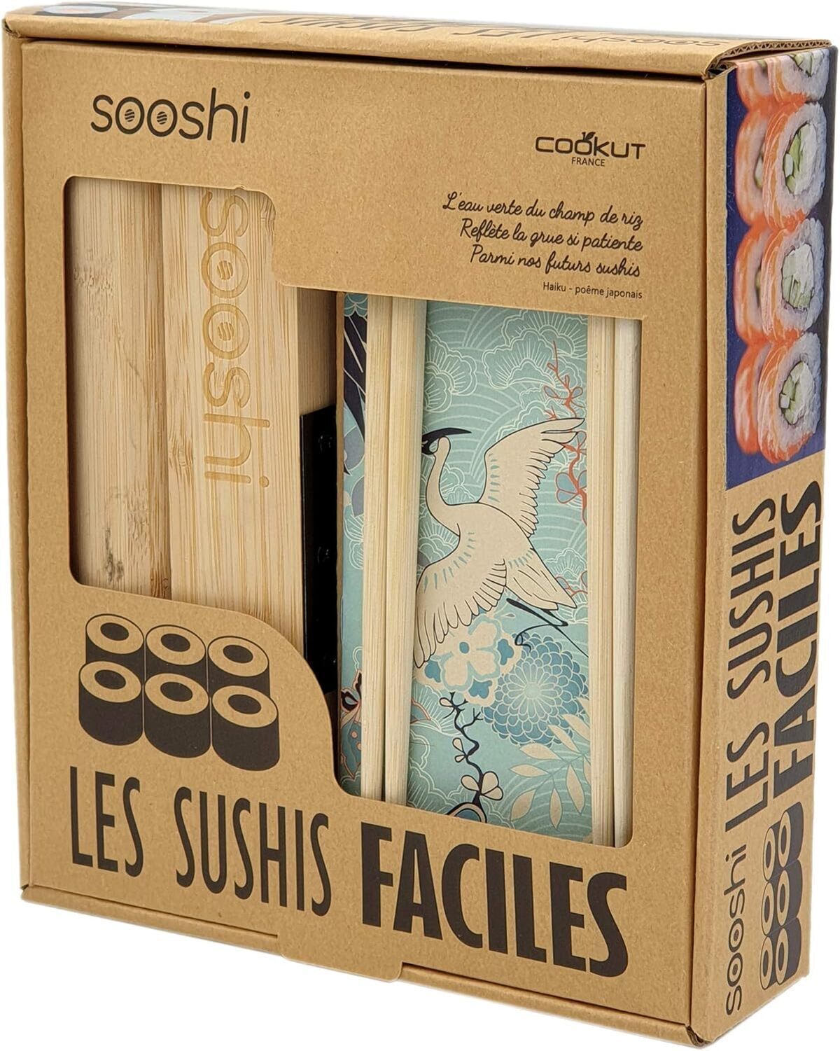 Test du coffret Cookut Sooshi : kits pour des makis sushi parfaits